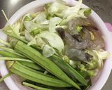 Hình bước làm 1 của món Canh chua bông so đũa