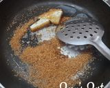 A picture of step 1 of Peach Crumble.