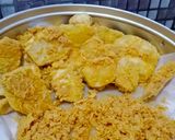 Gambar langkah 4 resipi Ubi Keladi Goreng Rangup.