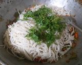 A picture of step 3 of Chinese noodles.