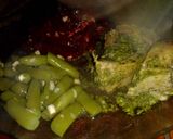 Foto del paso 7 de la receta: Vacío tiernizado en espinaca y ensalada de chaucha y remolacha