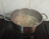 Hình bước làm 5 của món Canh đu đủ hầm sườn