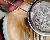 Foto langkah ke 3 dari resep Bolu Ketan Hitam Keju Lumer.