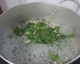 Hình bước làm 3 của món Canh rau má thịt băm