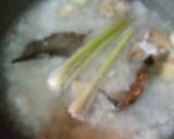 Bubur pake hati langkah memasak 2 foto