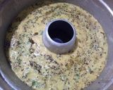 A picture of step 6 of Gujarati Handvo (multi grain savoury methi cake).