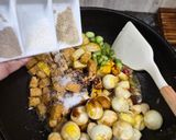 Foto langkah ke 4 dari resep Telur Puyuh Tahu Pete.