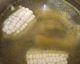 A picture of step 4 of Noodle Soup with Corn or Vegetables.
