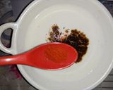 A picture of step 7 of Boondi ka Raita.