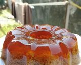 Foto langkah ke 6 dari resep Puding Lumut Gula Merah (Santan Instant).