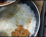 A picture of step 12 of Persian rice||kalam polo||Rice with Cabbage.