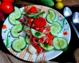 वेज लाइम सैलेड(veg.lime salad recipe in hindi) रेसिपी चरण 5 फोटो