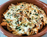 Foto del paso 7 de la receta: Fusilli con atún, gratinado con mayonesa sweet chilli