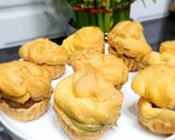 Foto langkah ke 8 dari resep Vla Untuk Kue Sus (Varian coklat dan matcha).