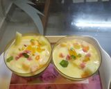 फ्रूट्स  कस्टर्ड (Fruits custrd recipe in hindi) रेसिपी चरण 1 फोटो
