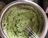 A picture of step 1 of Palak Dhokla.