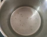 A picture of step 2 of Suji ka halwa.