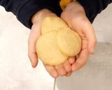 Une image de l'étape 4 de Biscuits aux amandes.
