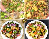 A picture of step 4 of Kaala Chana Chaat(Bengal Gram Chaat).