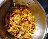 A picture of step 2 of Grated Mango pickle.