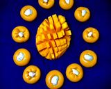 A picture of step 8 of Mango Kesar peda.