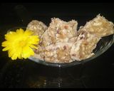 A picture of step 8 of Khajoor and Dry fruit Barfi.