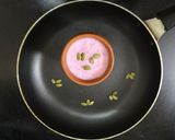 A picture of step 4 of Misti Dahi -beetroot flavoured.