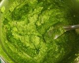 A picture of step 2 of Green Rava Dhokla.