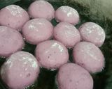Foto langkah ke 3 dari resep Donat tower ubi ungu.