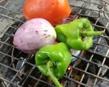 A picture of step 3 of Authentic Kathiyawadi Bengan Bhartha.