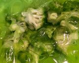 A picture of step 5 of Blanched broccoli 🥦 best way to enjoy this lovely green veggie.