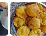 बेडमी पुरी विथ आलू की सब्जी (Bedmi Poori With Aloo Sabji Recipe In Marathi) रेसिपी स्टेप 5 फोटो 