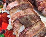 A picture of step 5 of Grilled Bacon 🥓 Wrapped Steak 🥩.