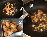 蕈菇雞濃湯佐法國麵包的食譜步驟3照片