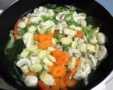 A picture of step 2 of Thai Coconut Milk Soup.