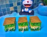 Foto langkah ke 10 dari resep MARTABAK MANIS (TERANG BULAN) PANDAN TEFLON ♥.