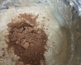 A picture of step 6 of Eggless Date and Walnut Cake.