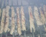A picture of step 5 of Beef Seekh Kabab.