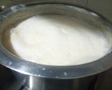 A picture of step 1 of Kheer Komola (Orange Rabrri).