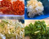 A picture of step 3 of Pancit Sotanghon.