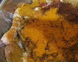 A picture of step 3 of Chicken biryani rice #eid Mubarak.