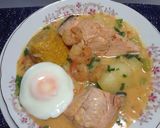 Foto del paso 4 de la receta: Chupe de Salmón con Camarones!