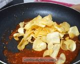 Foto langkah ke 9 dari resep Keripik Singkong Balado.