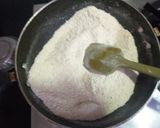 A picture of step 3 of Oats idli.