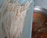 Gambar langkah 4 resipi Hot & Sour Soup.