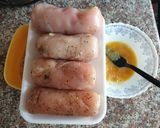 A picture of step 6 of Chicken Roulade with Spicy Peanut Sauce.