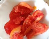 A picture of step 1 of Carrot Tomato Soup.
