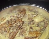 A picture of step 4 of Mango flavoured shahi tukda.