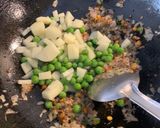 A picture of step 3 of Barley upma.