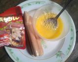 Foto langkah ke 1 dari resep Burger Nasi Patty Sosis.